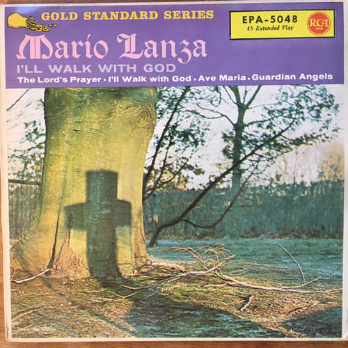 Cover Mario Lanza - I'll Walk With God (7, EP, Mono) Schallplatten Ankauf