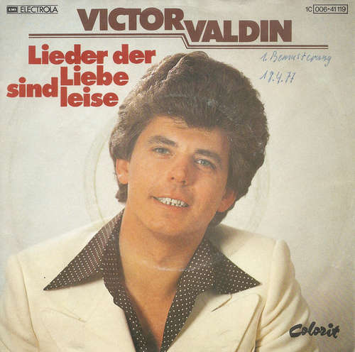 Cover Victor Waldin - Lieder Der Liebe Sind Leise (7, Single) Schallplatten Ankauf