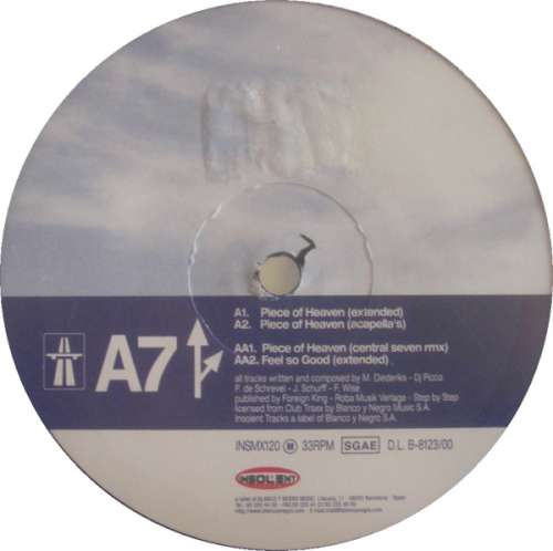 Cover A Seven - Piece Of Heaven (12) Schallplatten Ankauf