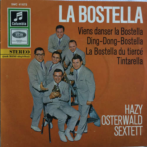 Cover Hazy Osterwald Sextett - La Bostella (7, EP) Schallplatten Ankauf