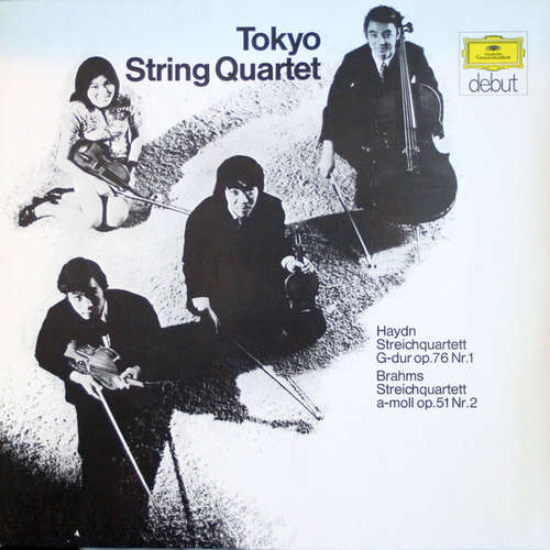 Bild Tokyo String Quartet - Haydn* / Brahms* - Streichquartett G-dur Op. 76 Nr.1 / Streichquartett a-moll Op. 51 Nr. 2 (LP, Album, no ) Schallplatten Ankauf