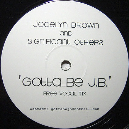 Cover Jocelyn Brown And Significant Others - Gotta Be J.B. (12) Schallplatten Ankauf