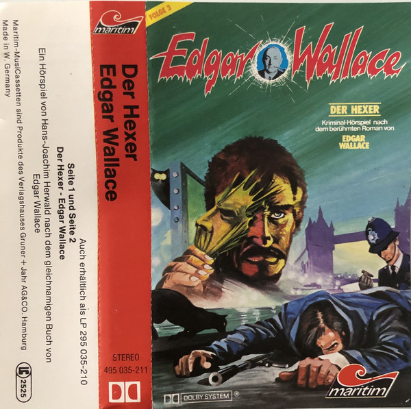 Cover Edgar Wallace / Hans-Joachim Herwald - Edgar Wallace  3 - Der Hexer (Cass) Schallplatten Ankauf