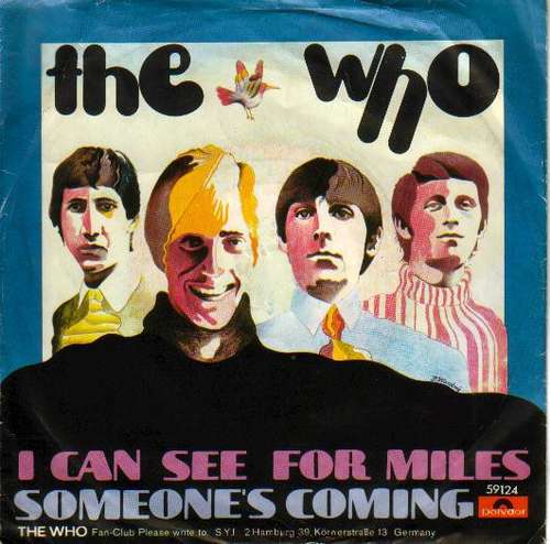 Cover The Who - I Can See For Miles / Someone's Coming (7, Single, Mono) Schallplatten Ankauf
