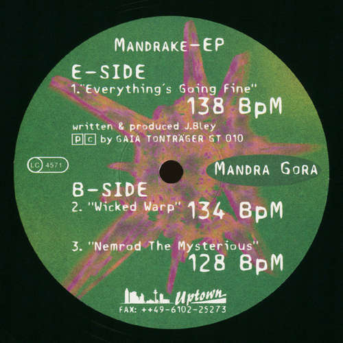 Cover Mandra Gora - Mandrake–EP (12, EP) Schallplatten Ankauf