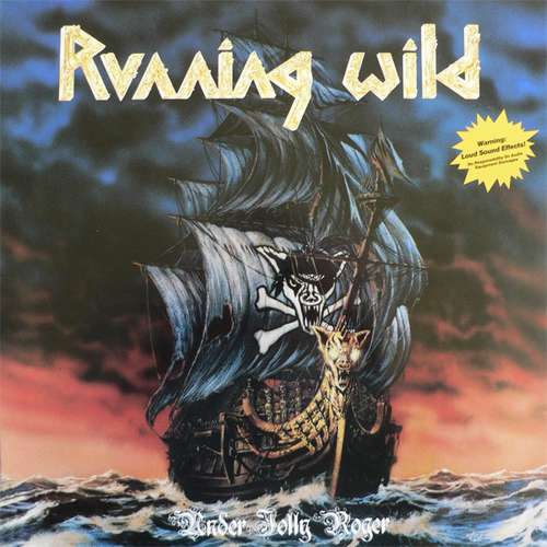 Cover Running Wild - Under Jolly Roger (LP, Album) Schallplatten Ankauf