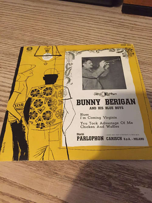 Cover Bunny Berigan And His Blue Boys - Bunny Berigan And His Blue Boys (7, EP) Schallplatten Ankauf
