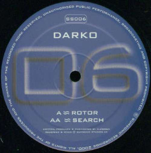 Cover Darko - Rotor / Search (12) Schallplatten Ankauf
