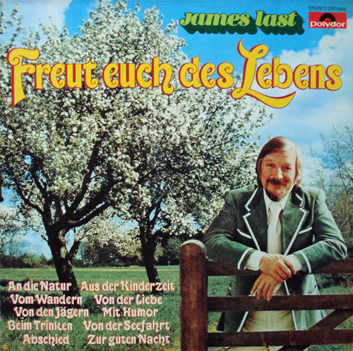 Cover James Last - Freut Euch Des Lebens (LP, P/Mixed, Gat) Schallplatten Ankauf