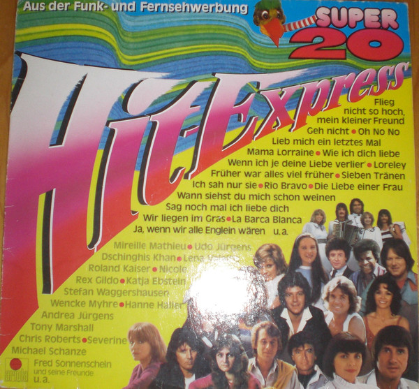 Cover Various - Super 20 - Hit-Express (LP, Comp, Club) Schallplatten Ankauf
