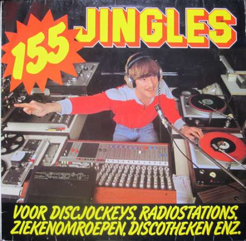 Cover Unknown Artist - 155 Jingles Voor Discjockey's, Radiostations, Ziekenomroepen, Discotheken Enz. (LP) Schallplatten Ankauf