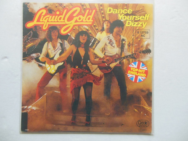 Cover Liquid Gold - Dance Yourself Dizzy (7, Promo) Schallplatten Ankauf