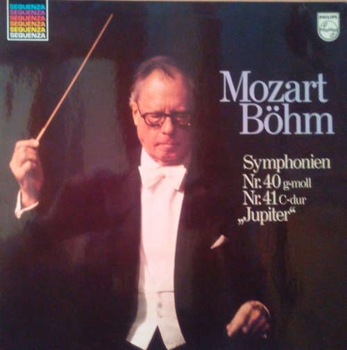 Cover Mozart*, Böhm* - Symphonien Nr. 40 G-moll / Nr. 41 C-dur Jupiter (LP, Album) Schallplatten Ankauf