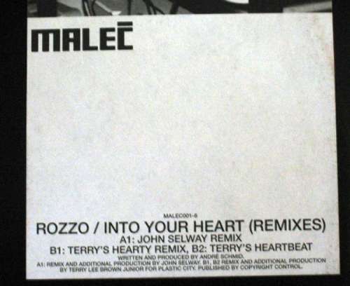 Cover Rozzo - Into Your Heart (Remixes) (12) Schallplatten Ankauf