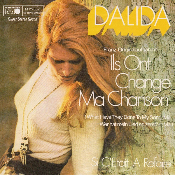 Cover Dalida - Ils Ont Changé Ma Chanson (7, Single) Schallplatten Ankauf
