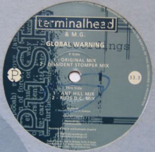 Cover Terminalhead - Global Warning (12, Single) Schallplatten Ankauf
