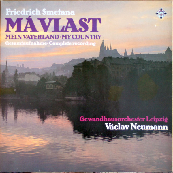 Cover Friedrich Smetana* / Gewandhausorchester Leipzig, Václav Neumann - Mein Vaterland - My Country (2xLP, RE) Schallplatten Ankauf