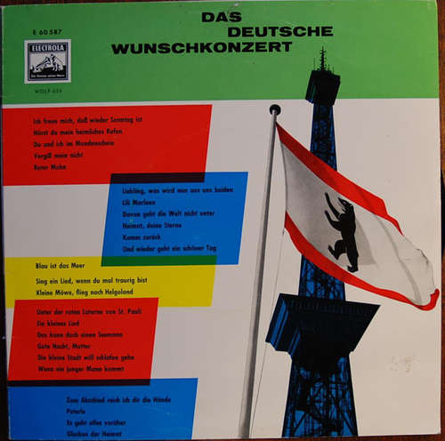 Cover Various - Das Deutsche Wunschkonzert (10, Comp, Mono, gat) Schallplatten Ankauf