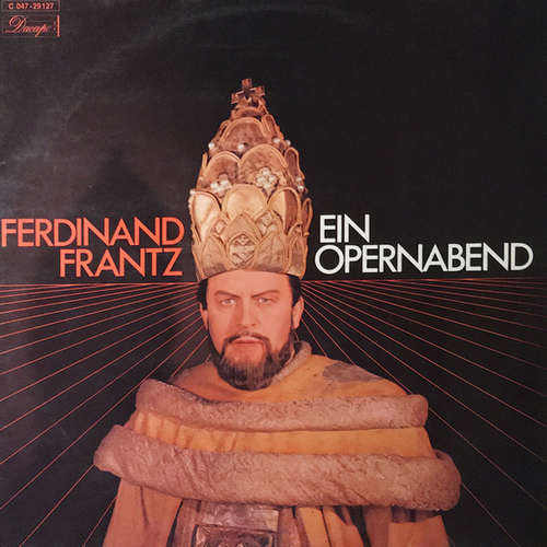 Cover Ferdinand Frantz - Ein Opernabend (LP) Schallplatten Ankauf