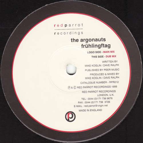 Cover The Argonauts* - Frühlingftag (12) Schallplatten Ankauf