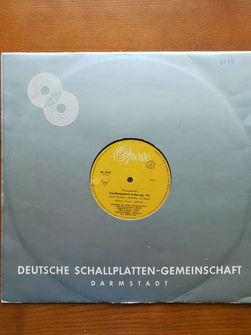 Cover Franz Schubert - Berliner Philharmoniker - Forellenquintett A-Dur op. 114 (LP) Schallplatten Ankauf