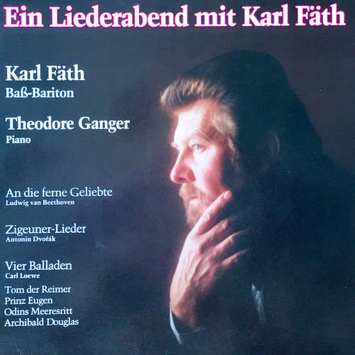 Cover Karl Fäht, Theodore Ganger - Ein Liederabend Mit Karl Fäth (LP) Schallplatten Ankauf