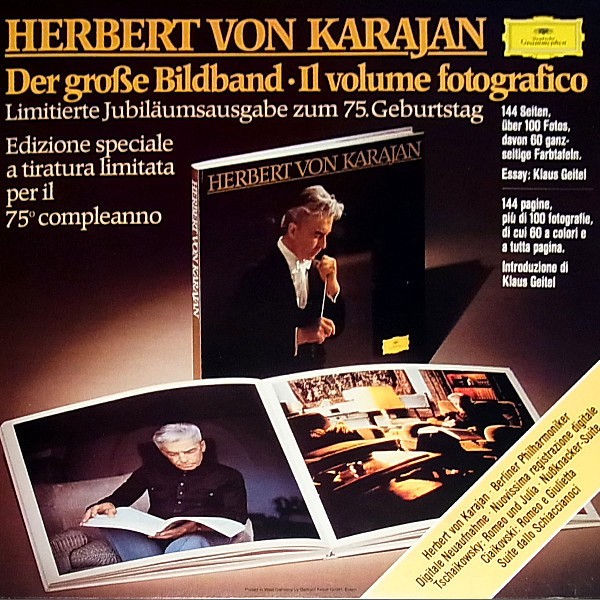 Cover Herbert Von Karajan, Tschaikowsky* - Romeo Und Julia / Nussknacker Suite (LP) Schallplatten Ankauf