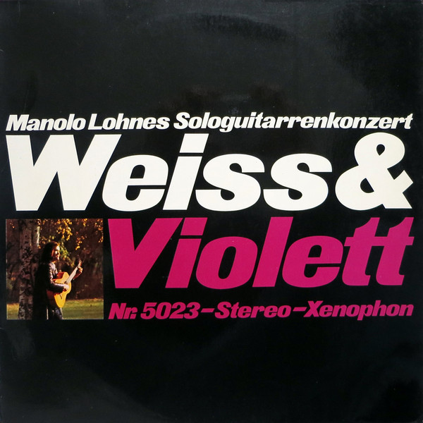 Cover Manolo Lohnes - Weiss & Violett (LP, Album) Schallplatten Ankauf