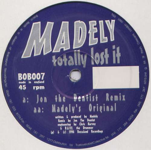 Cover Madely - Totally Lost It (12) Schallplatten Ankauf