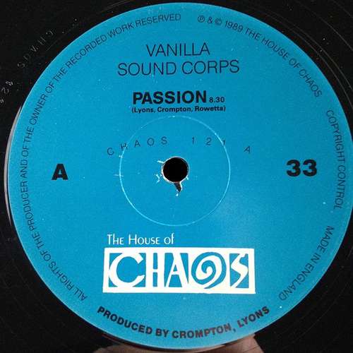 Cover Vanilla Sound Corps - Passion (12) Schallplatten Ankauf
