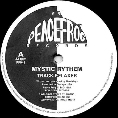 Cover Mystic Rythem - Track Relaxer (12) Schallplatten Ankauf