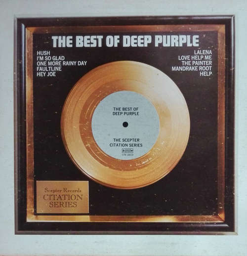 Cover Deep Purple - The Best Of Deep Purple (LP, Comp, Yel) Schallplatten Ankauf