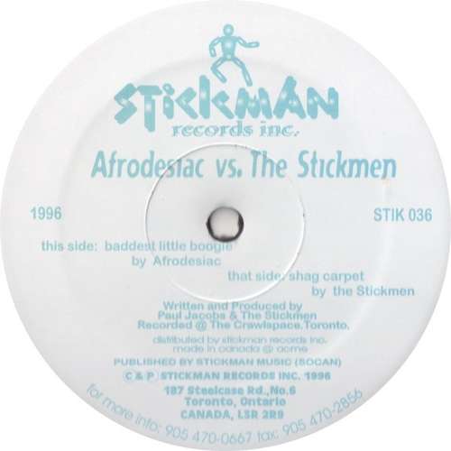 Cover Afrodesiac Vs. The Stickmen Schallplatten Ankauf