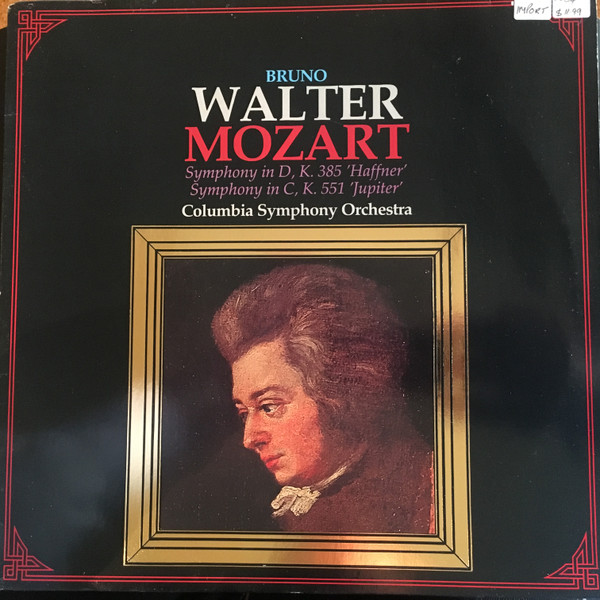 Bild Bruno Walter And Columbia Symphony Orchestra / Mozart* - Symphony in C, K. 551 Jupiter & Symphony in D, K. 385 Haffner (LP, Album) Schallplatten Ankauf