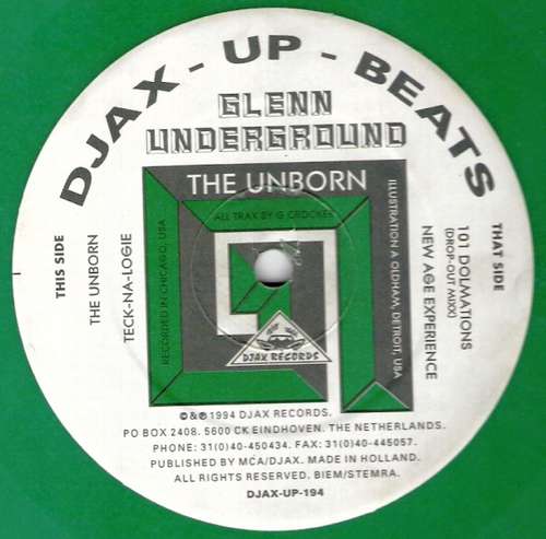 Cover Glenn Underground - The Unborn (12, Gre) Schallplatten Ankauf