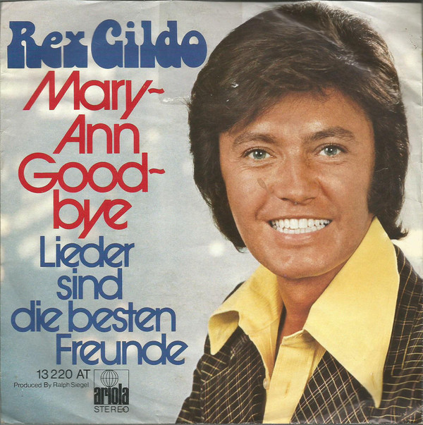 Cover Rex Gildo - Mary-Ann Good-Bye (7, Single) Schallplatten Ankauf