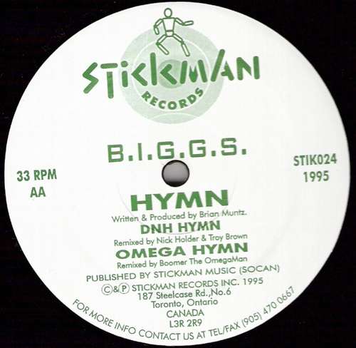 Cover B.I.G.G.S. - Zoom / Hymn (12) Schallplatten Ankauf