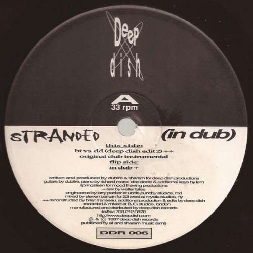Cover Deep Dish - Stranded (In Dub) (12, Single) Schallplatten Ankauf