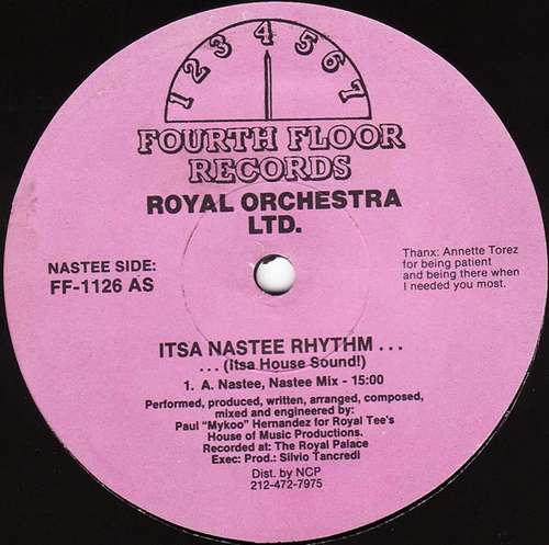 Cover Itsa Nastee Rhythm / How Do You Say Nastee Schallplatten Ankauf