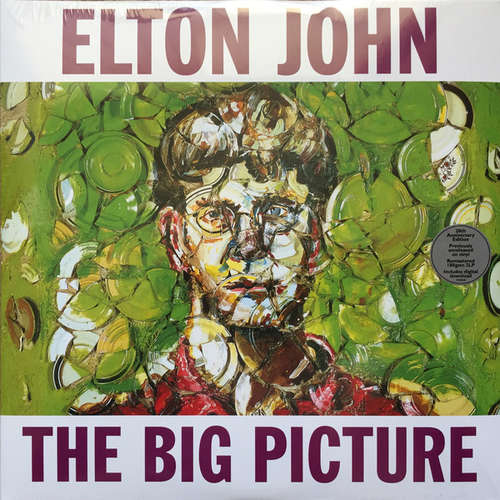 Cover Elton John - The Big Picture (2xLP, Album, RM, Gat) Schallplatten Ankauf