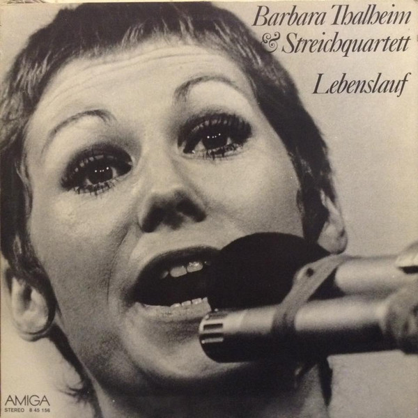Bild Barbara Thalheim & Streichquartett* - Lebenslauf (LP, Album, Red) Schallplatten Ankauf