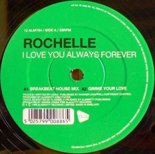 Cover I Love You Always Forever Schallplatten Ankauf