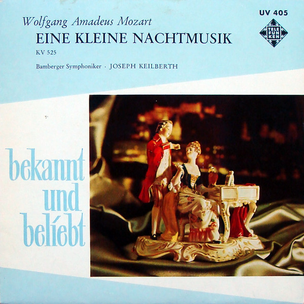 Cover Wolfgang Amadeus Mozart - Joseph Keilberth - Bamberger Symphoniker - Eine Kleine Nachtmusik (7) Schallplatten Ankauf