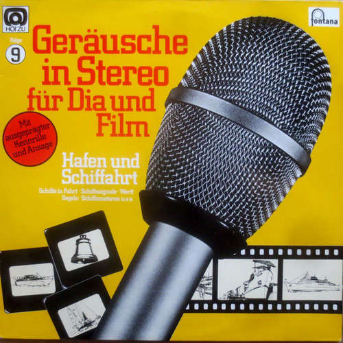 Cover No Artist - Geräusche In Stereo Für Dia Und Film - Folge 9 - Hafen Und Schiffahrt (LP) Schallplatten Ankauf