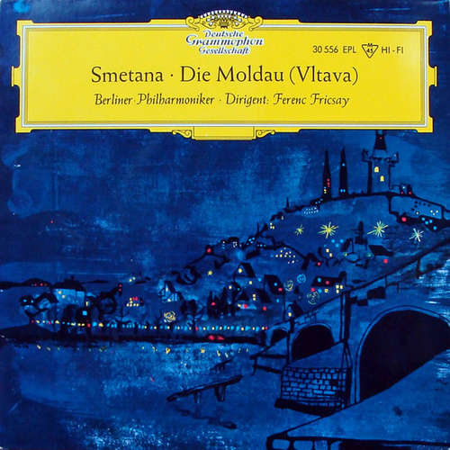 Cover Smetana*, Berliner Philharmoniker - Die Moldau (Vltava) (7, EP, Mono) Schallplatten Ankauf