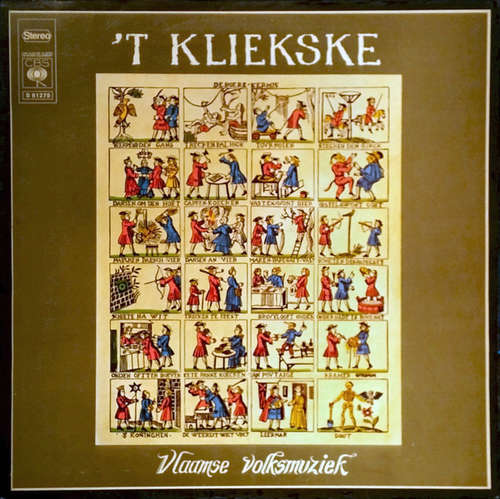 Cover 't Kliekske - Vlaamse Volksmuziek - Musique Populaire Flamande (LP, Album) Schallplatten Ankauf