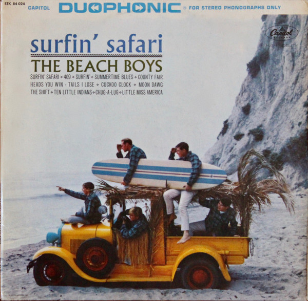 Cover The Beach Boys - Surfin' Safari (LP, Album) Schallplatten Ankauf
