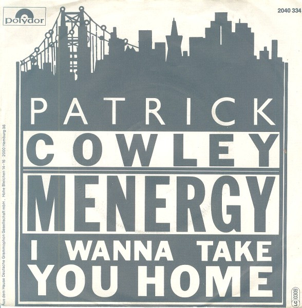 Cover Patrick Cowley - Menergy (7) Schallplatten Ankauf