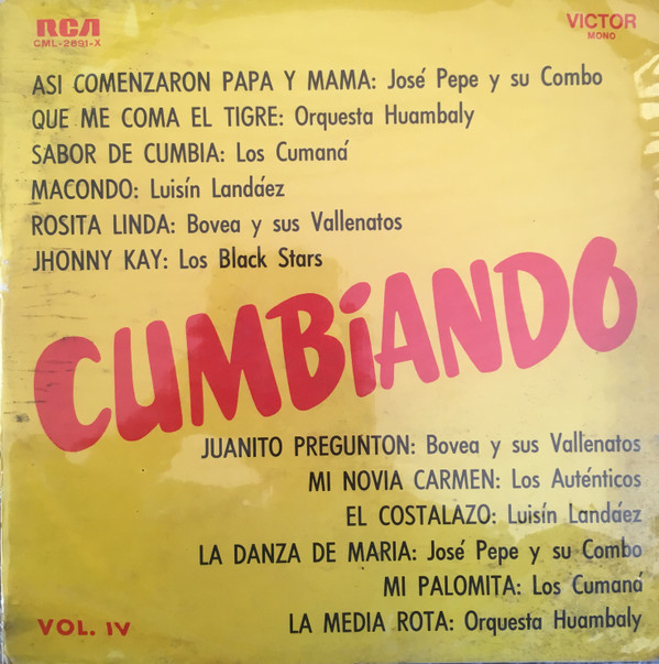 Cover Various - Cumbiando Vol. IV (LP, Comp, Mono) Schallplatten Ankauf