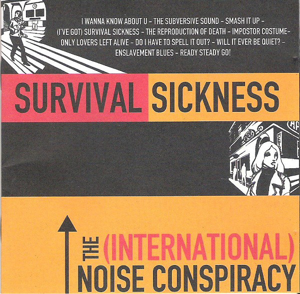 Cover The (International) Noise Conspiracy* - Survival Sickness (CD, Album) Schallplatten Ankauf